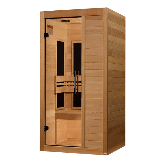 Golden Designs Maxxus S-Line 1-Person Low EMF FAR Infrared Sauna — product image 2
