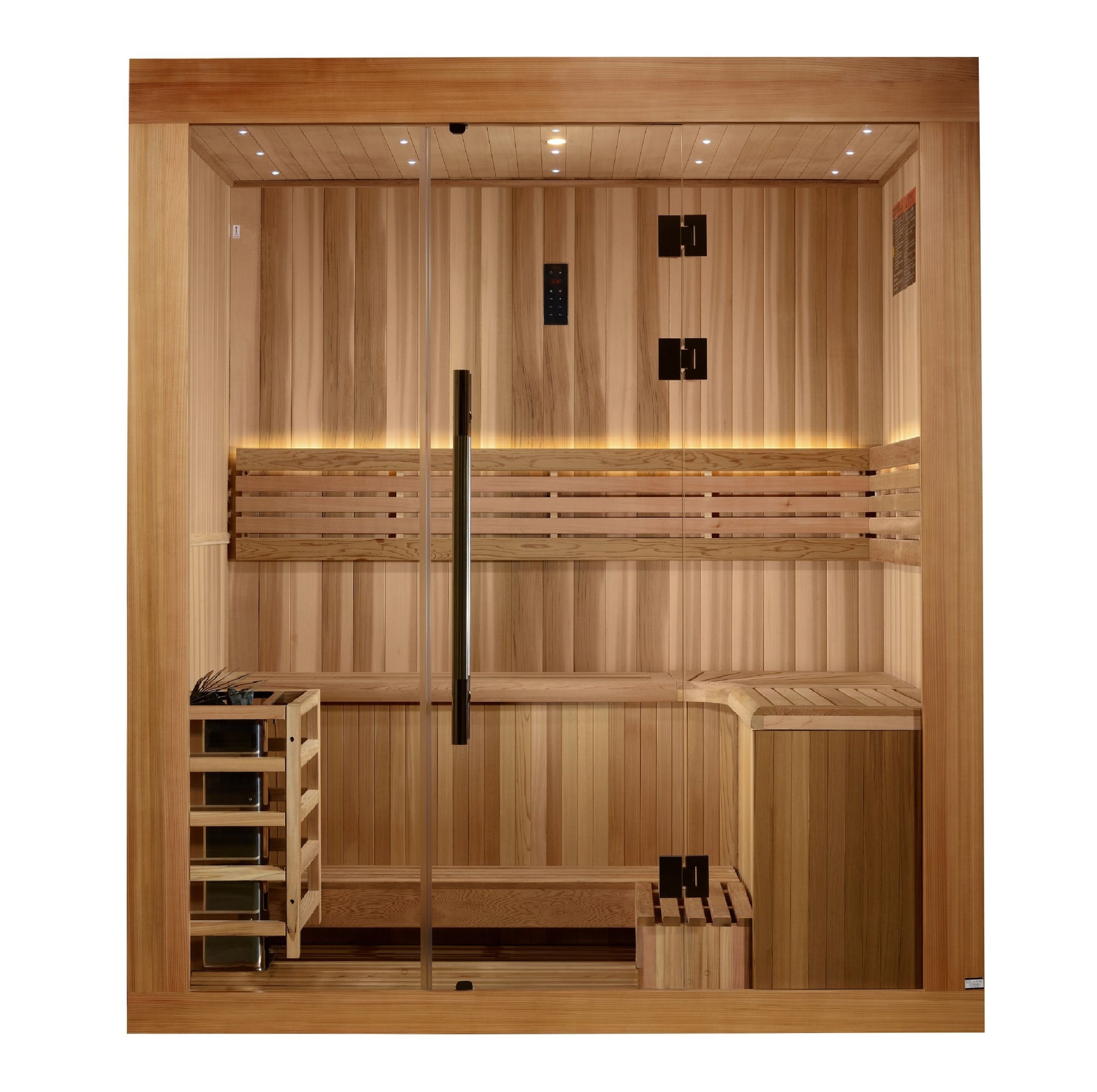 Golden Designs Copenhagen 3-Person Traditional Sauna