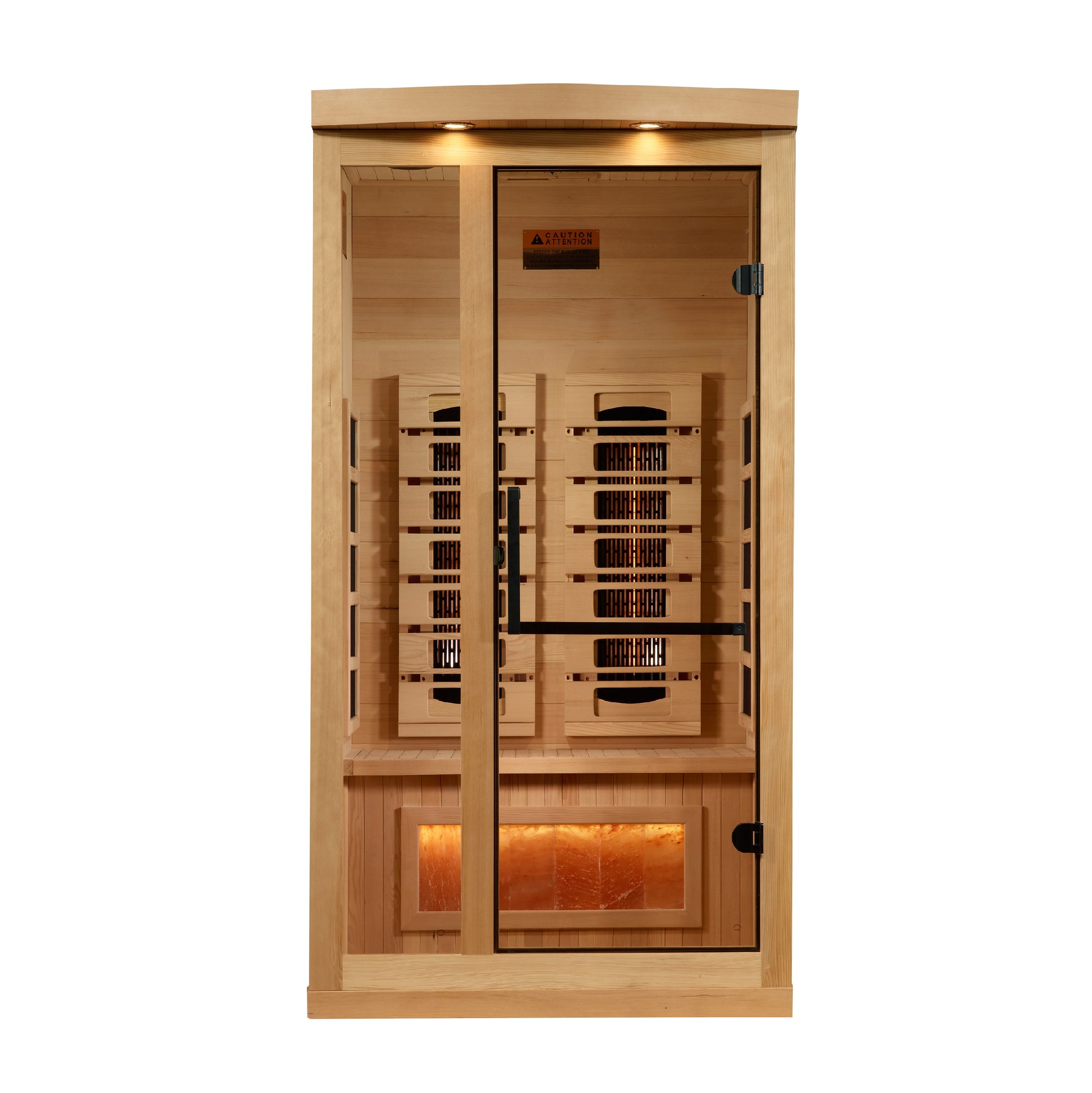 Golden Designs 8000 Reserve Series 1-Person Near-Zero EMF Full-Spectrum Infrared Sauna