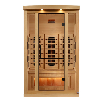 Golden Designs 8000 Reserve Series 2-Person Near-Zero EMF Full-Spectrum Infrared Sauna