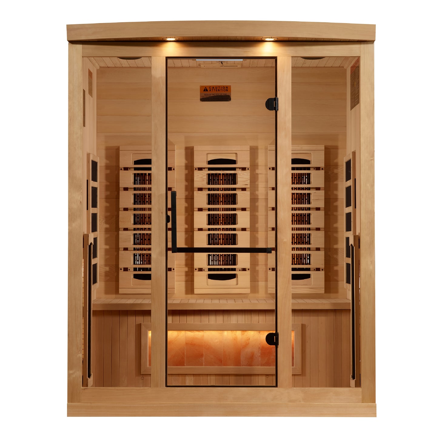 Golden Designs 8000 Reserve Series 3-Person Near-Zero EMF Full-Spectrum Infrared Sauna