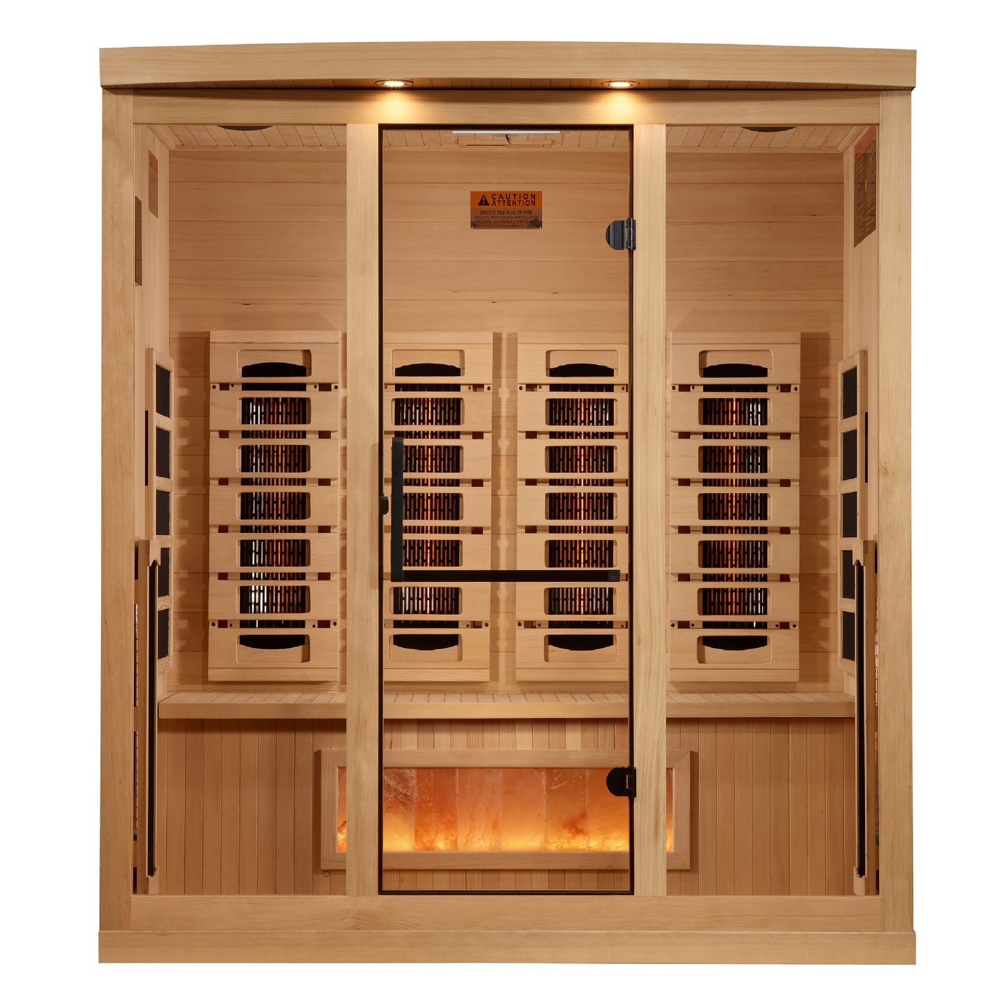 Golden Designs 8000 Reserve Series 4-Person Near-Zero EMF Full-Spectrum Infrared Sauna