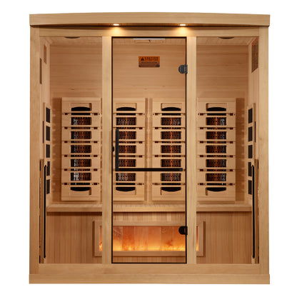 Golden Designs 8000 Reserve Series 4-Person Near-Zero EMF Full-Spectrum Infrared Sauna