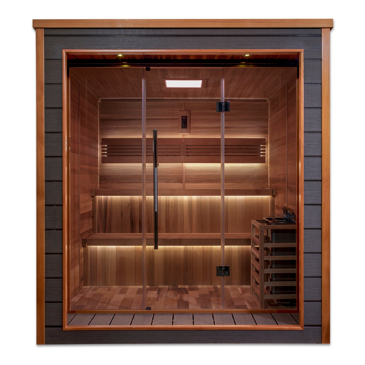 Golden Designs Bergen 6-Person Outdoor Traditional Sauna