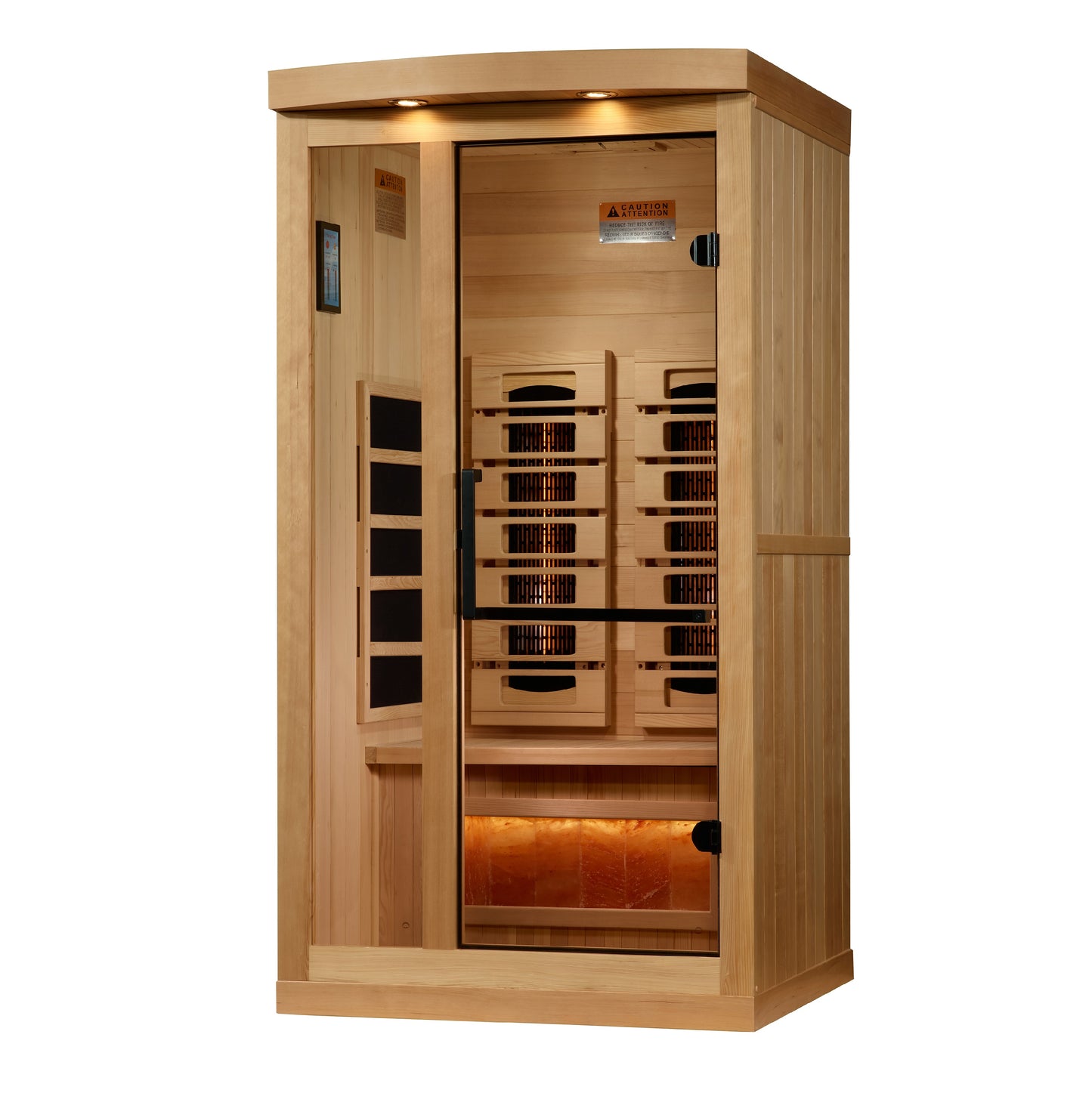 Golden Designs 8000 Reserve Series 1-Person Near-Zero EMF Full-Spectrum Infrared Sauna alternate product view 2