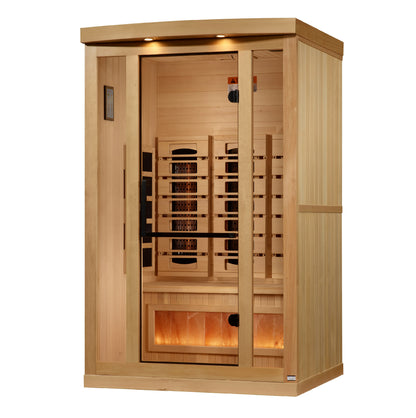 Golden Designs 8000 Reserve Series 2-Person Near-Zero EMF Full-Spectrum Infrared Sauna alternate product view 2