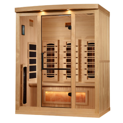 Golden Designs 8000 Reserve Series 3-Person Near-Zero EMF Full-Spectrum Infrared Sauna alternate product view 2