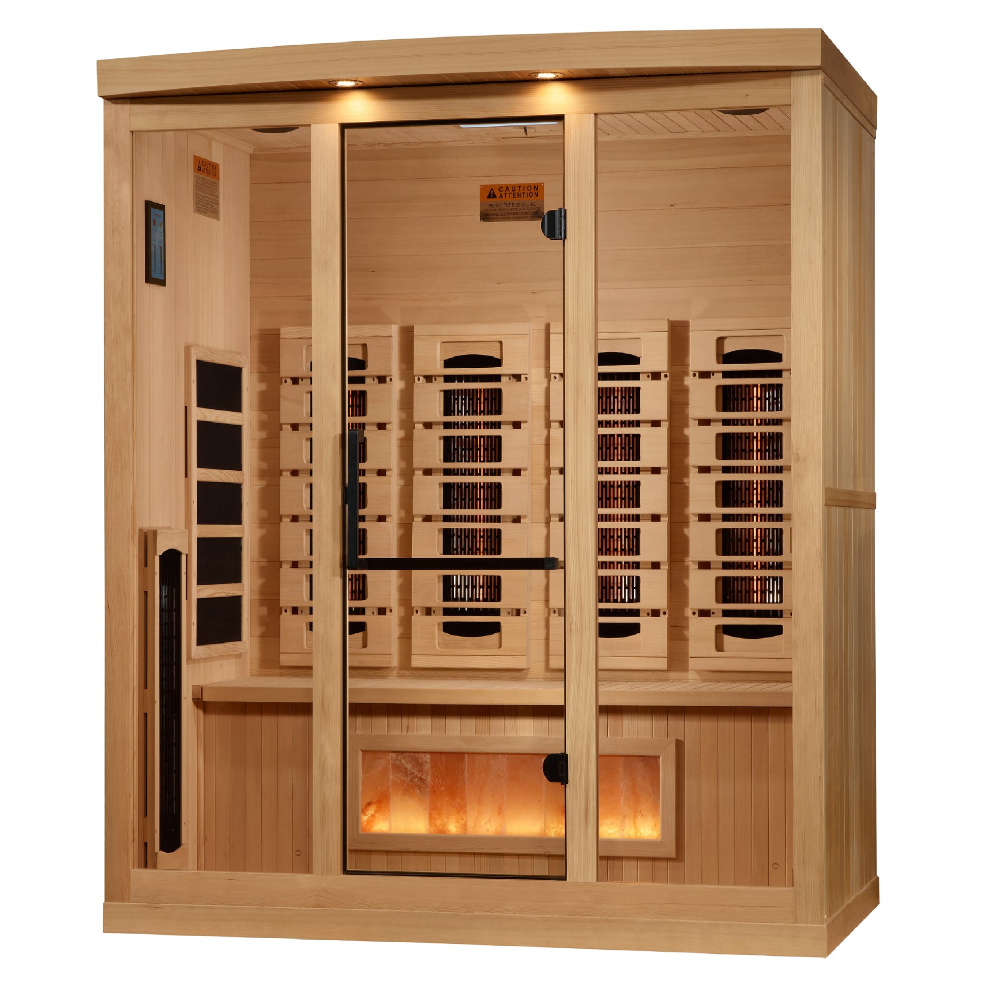 Golden Designs 8000 Reserve Series 4-Person Near-Zero EMF Full-Spectrum Infrared Sauna alternate product view 2