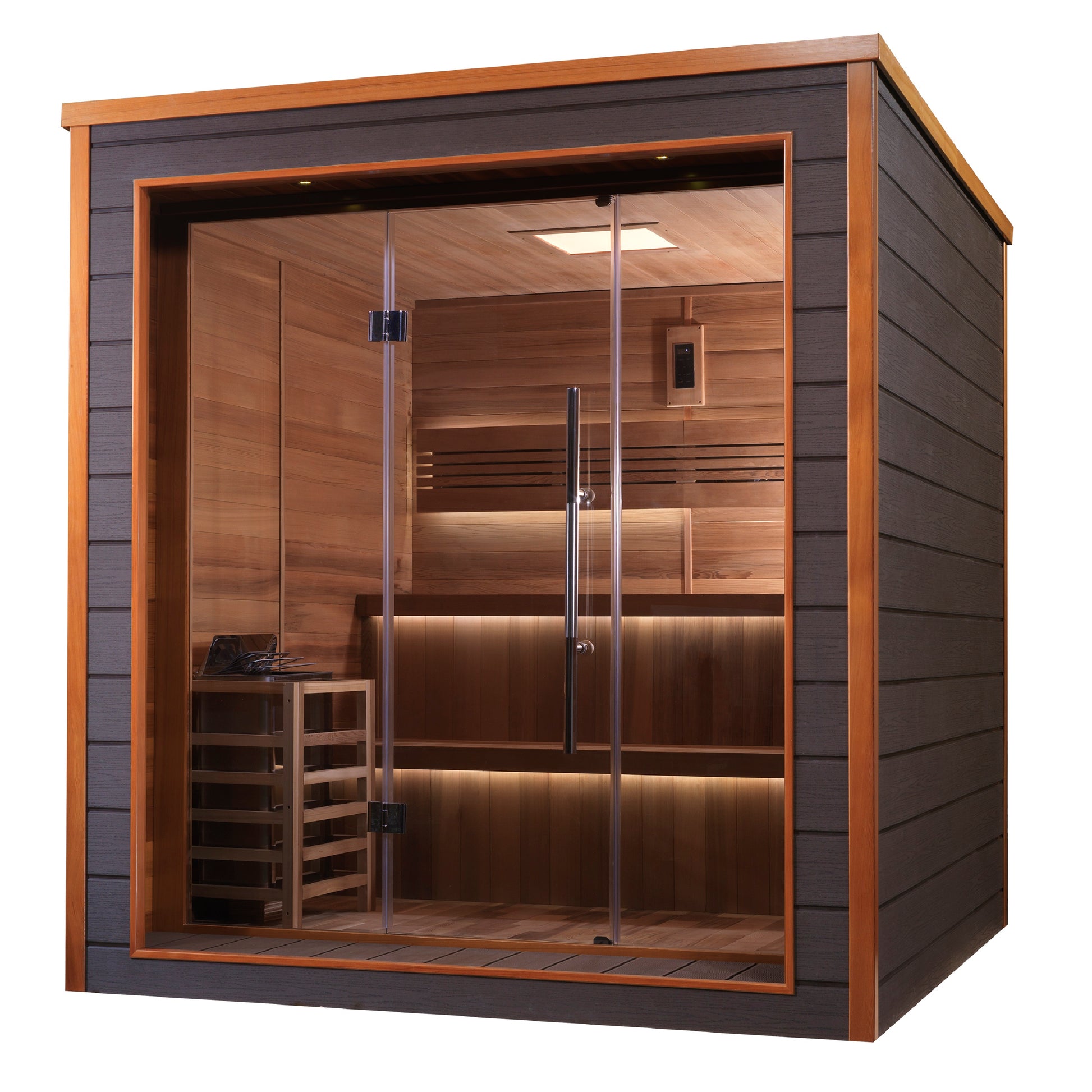 Golden Designs Bergen 6-Person Outdoor Traditional Sauna alternate product view 2