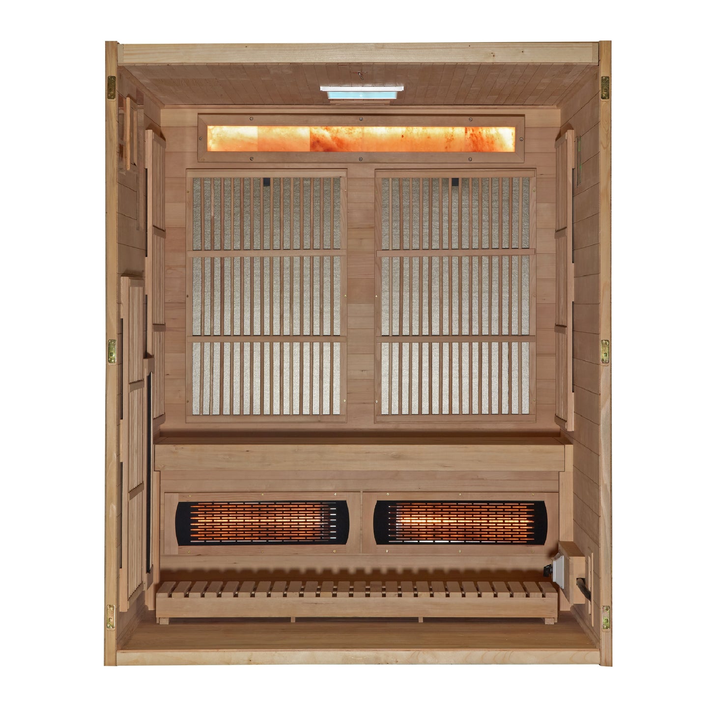 Golden Designs Soria 3-Person Indoor Near-Zero EMF Hybrid Sauna alternate product view 2