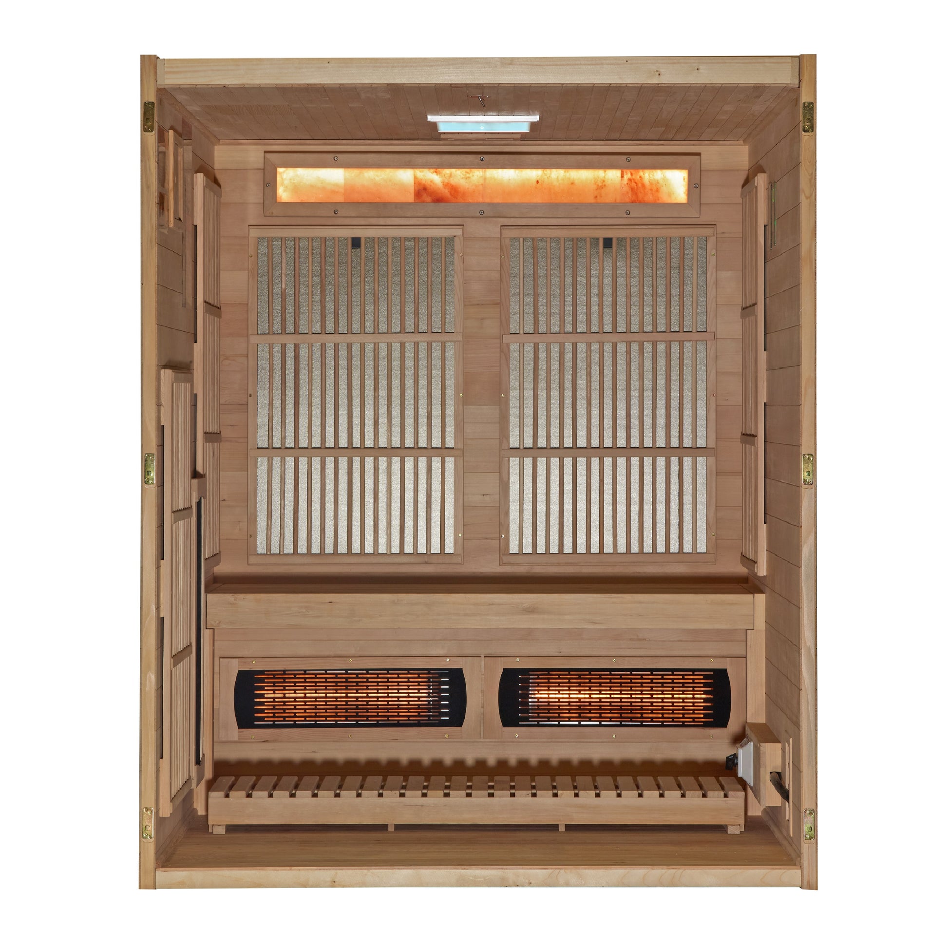 Golden Designs Soria 3-Person Indoor Near-Zero EMF Hybrid Sauna alternate product view 2