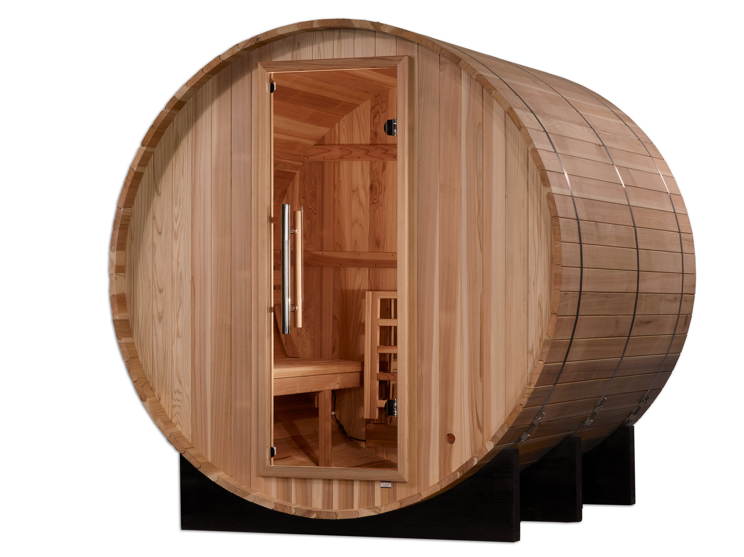Golden Designs Arosa 4-Person Barrel Outdoor Traditional Sauna alternate product view 2