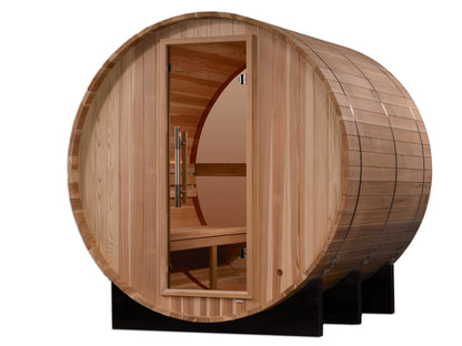 Golden Designs Zurich 4-Person Barrel Outdoor Traditional Sauna alternate product view 2