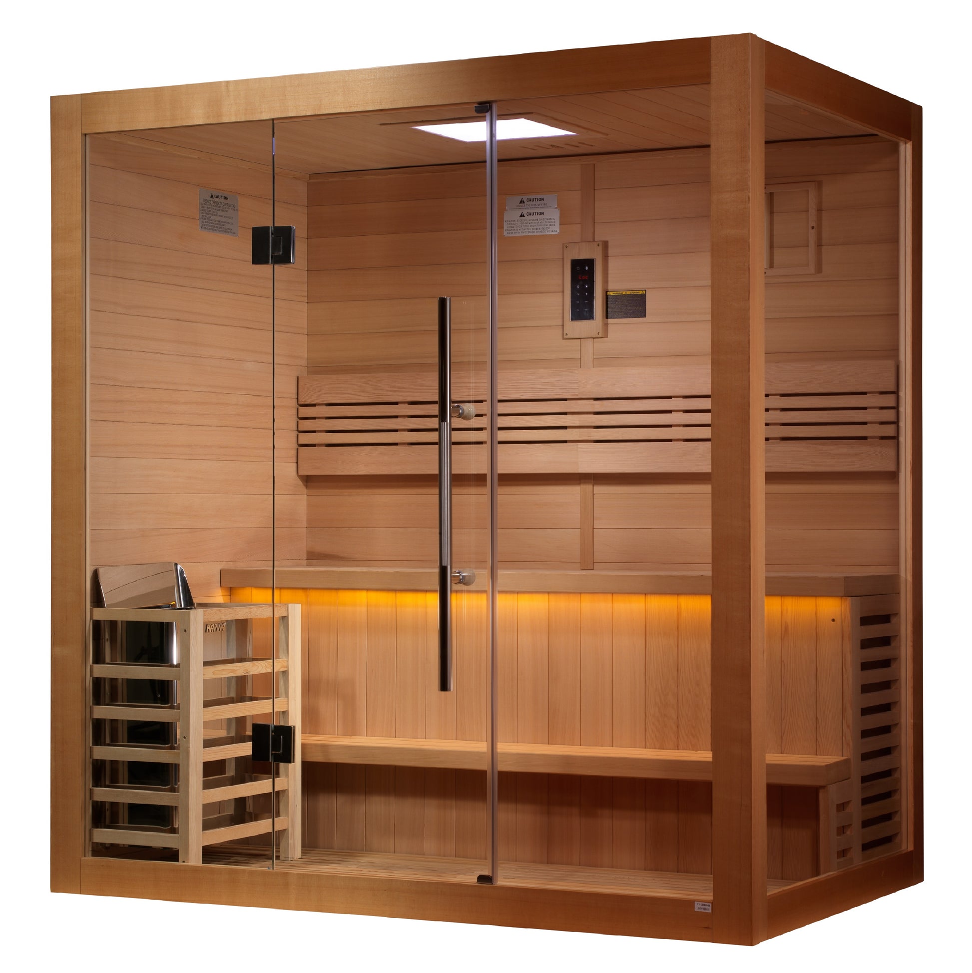 Golden Designs Forssa 3-Person Traditional Sauna alternate product view 3