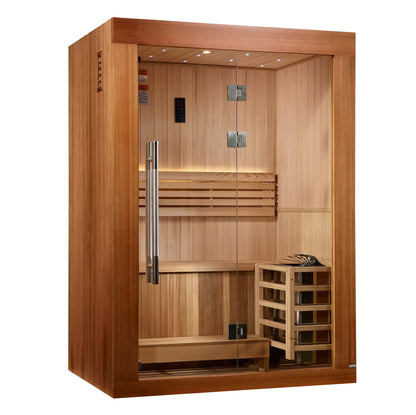 Golden Designs Sundsvall 2-Person Traditional Sauna alternate product view 3