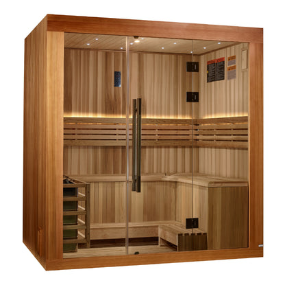 Golden Designs Copenhagen 3-Person Traditional Sauna alternate product view 3