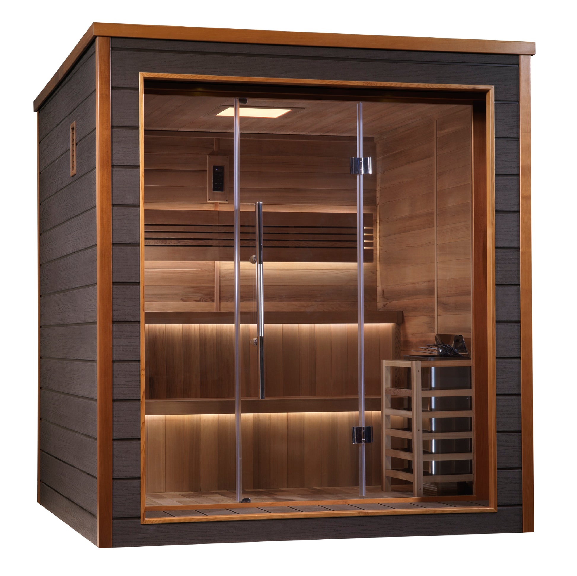 Golden Designs Bergen 6-Person Outdoor Traditional Sauna alternate product view 3