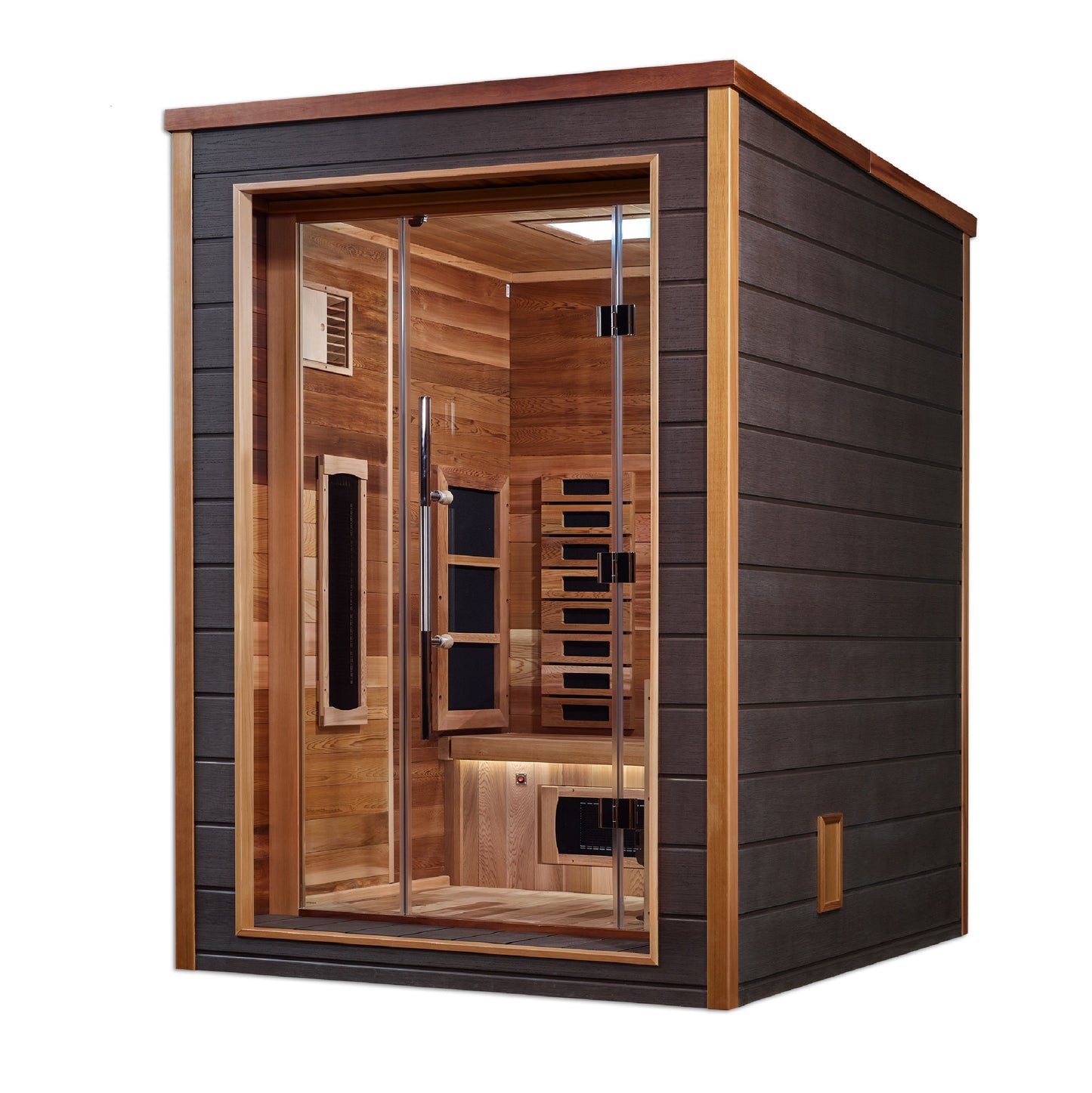 Golden Designs Nora 2-Person Outdoor Near-Zero EMF Hybrid Sauna alternate product view 3