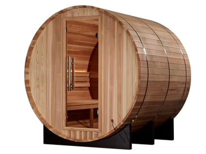 Golden Designs Zurich 4-Person Barrel Outdoor Traditional Sauna alternate product view 3