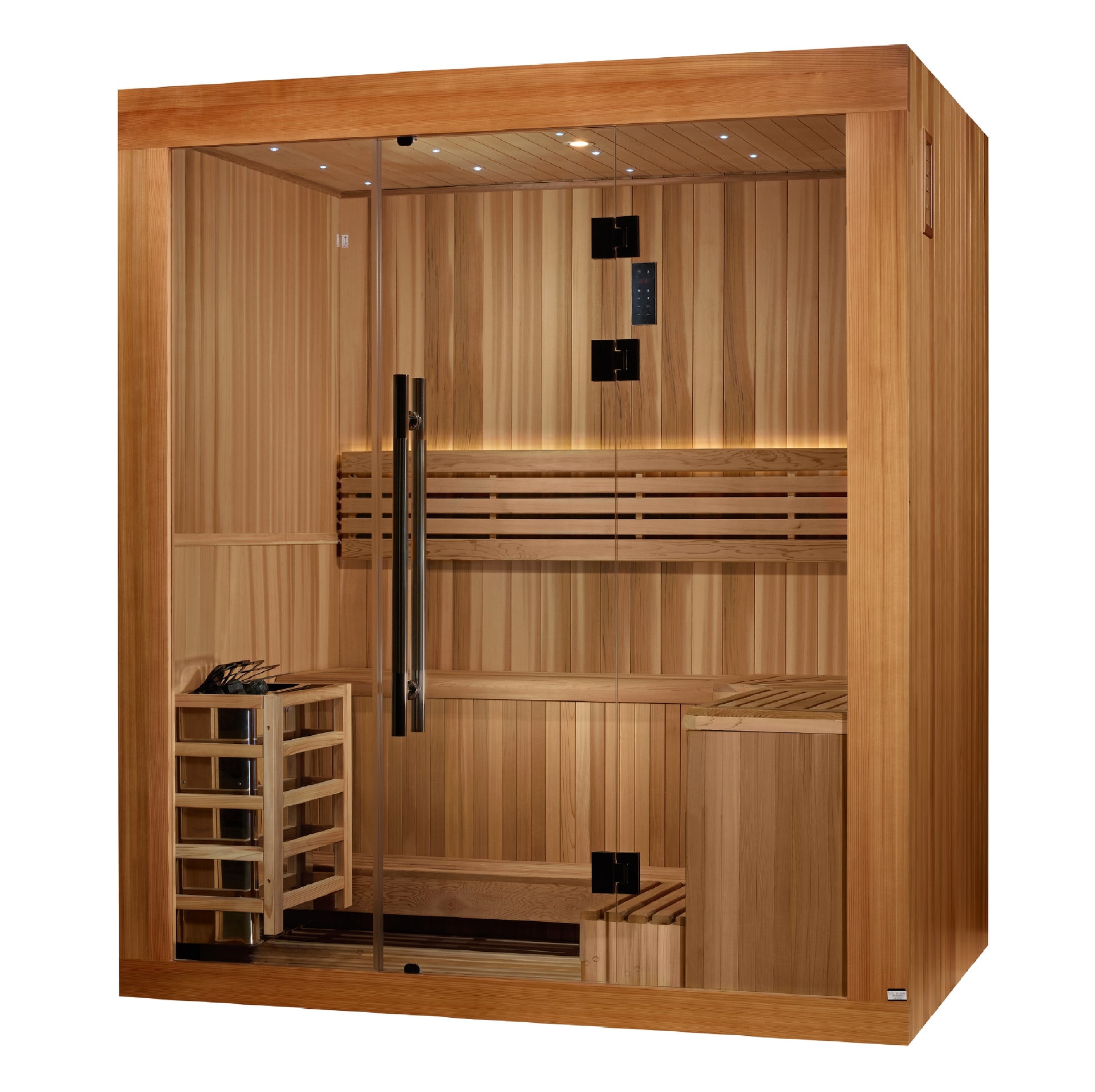 Golden Designs Copenhagen 3-Person Traditional Sauna alternate product view 4