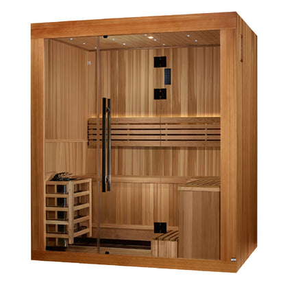 Golden Designs Copenhagen 3-Person Traditional Sauna alternate product view 4