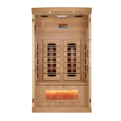 Golden Designs 8000 Reserve Series 1-Person Near-Zero EMF Full-Spectrum Infrared Sauna alternate product view 4