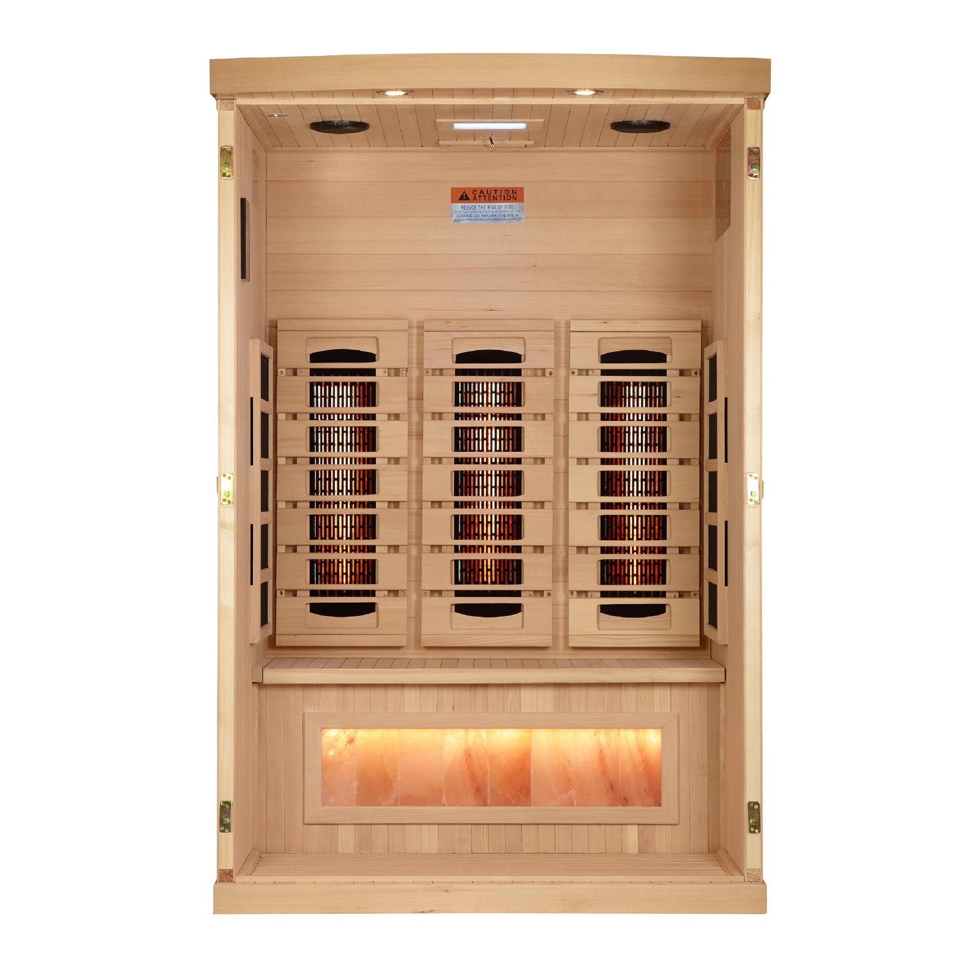 Golden Designs 8000 Reserve Series 2-Person Near-Zero EMF Full-Spectrum Infrared Sauna alternate product view 4
