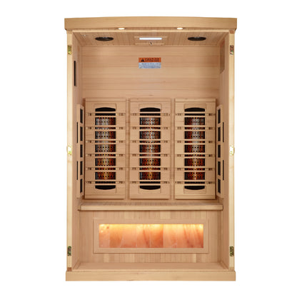 Golden Designs 8000 Reserve Series 2-Person Near-Zero EMF Full-Spectrum Infrared Sauna alternate product view 4