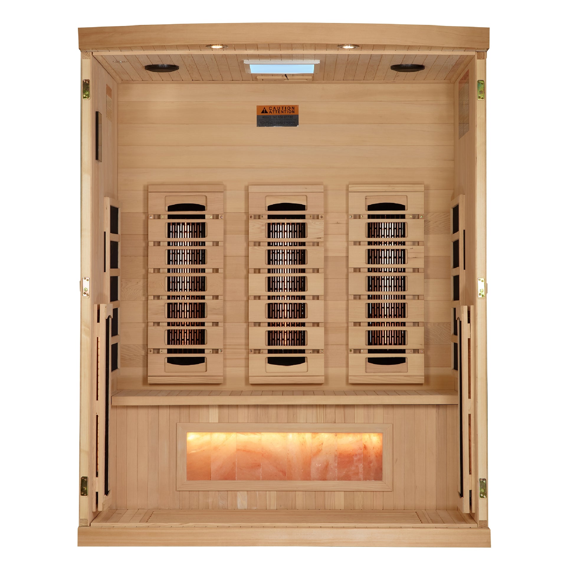 Golden Designs 8000 Reserve Series 3-Person Near-Zero EMF Full-Spectrum Infrared Sauna alternate product view 4