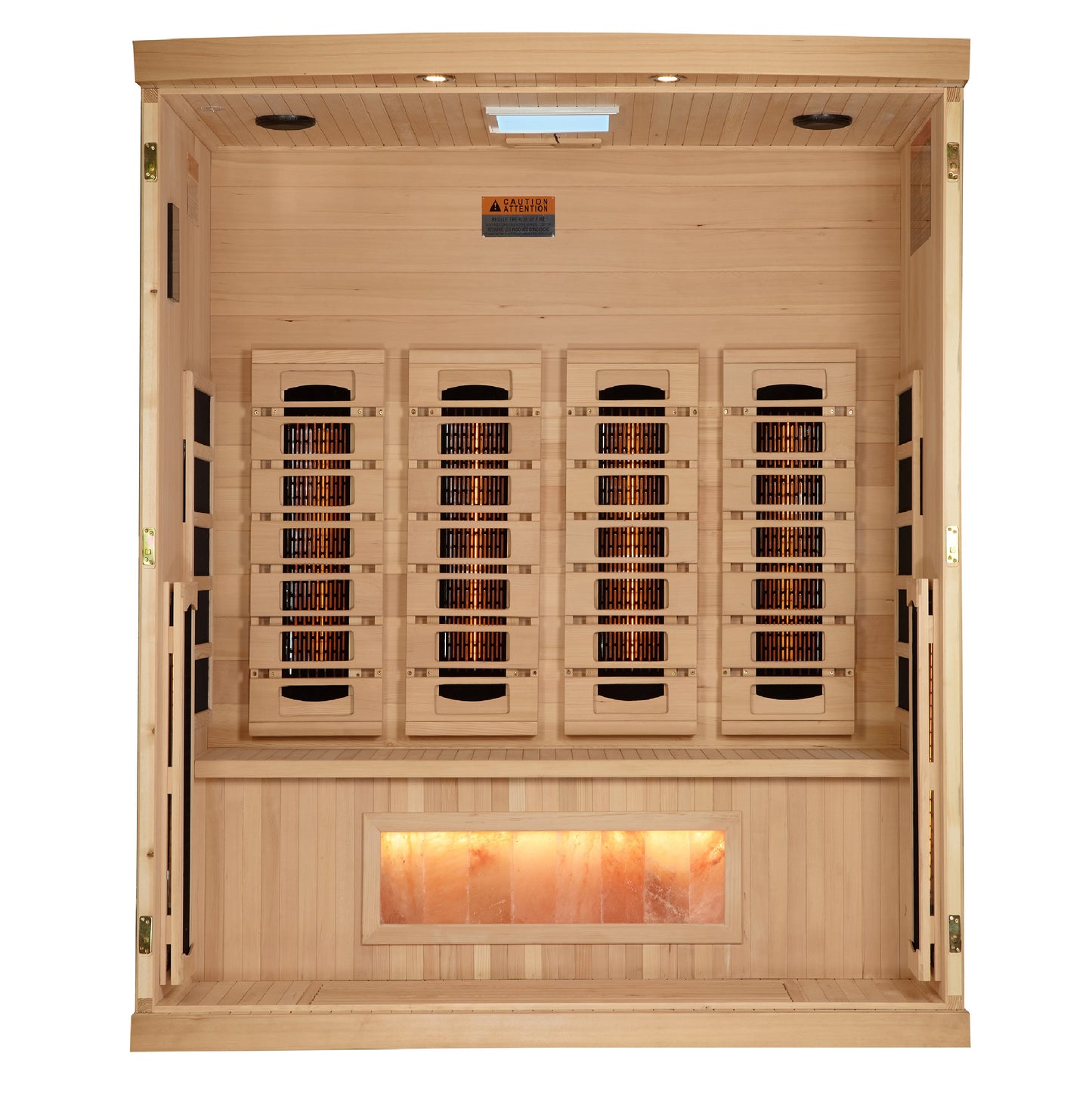 Golden Designs 8000 Reserve Series 4-Person Near-Zero EMF Full-Spectrum Infrared Sauna alternate product view 4