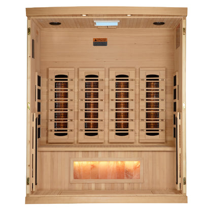Golden Designs 8000 Reserve Series 4-Person Near-Zero EMF Full-Spectrum Infrared Sauna alternate product view 4