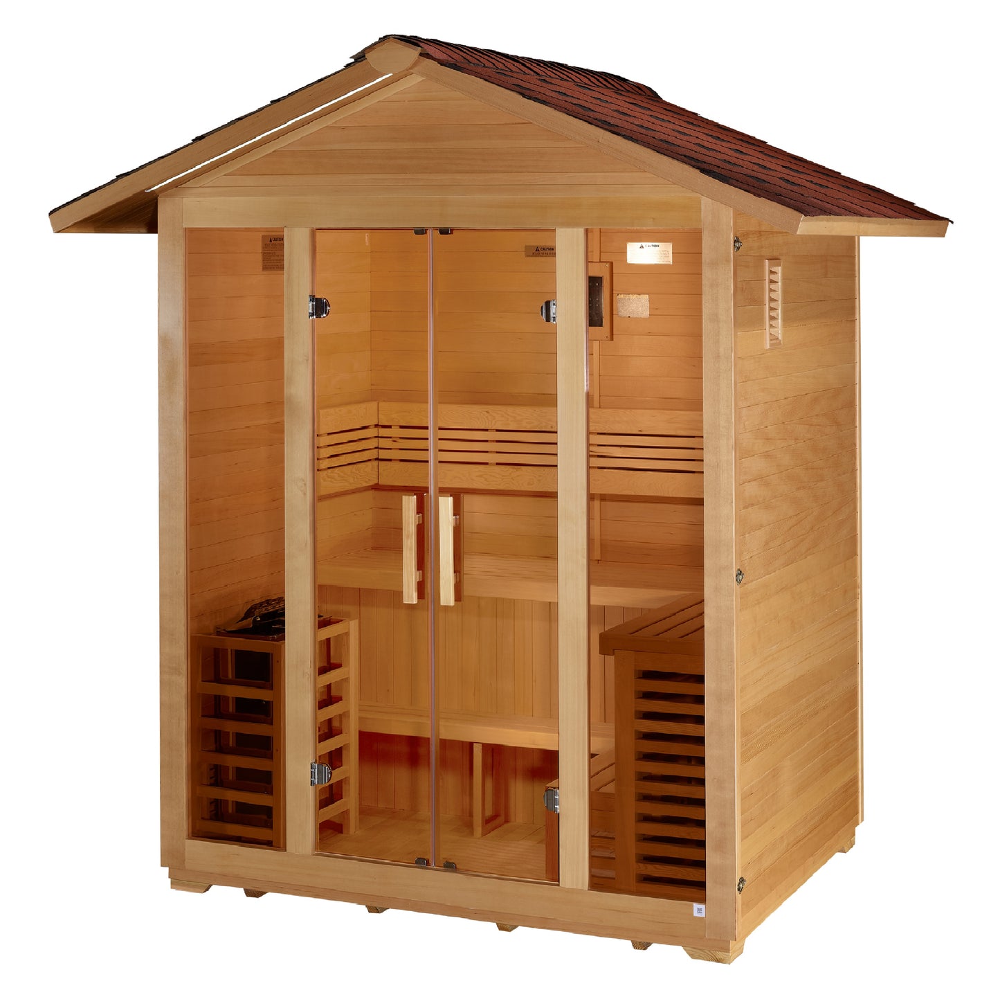 Golden Designs Vorarlberg 5-Person Outdoor Traditional Sauna alternate product view 4