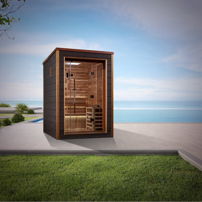Golden Designs Narvik 2-Person Outdoor Traditional Sauna alternate product view 4