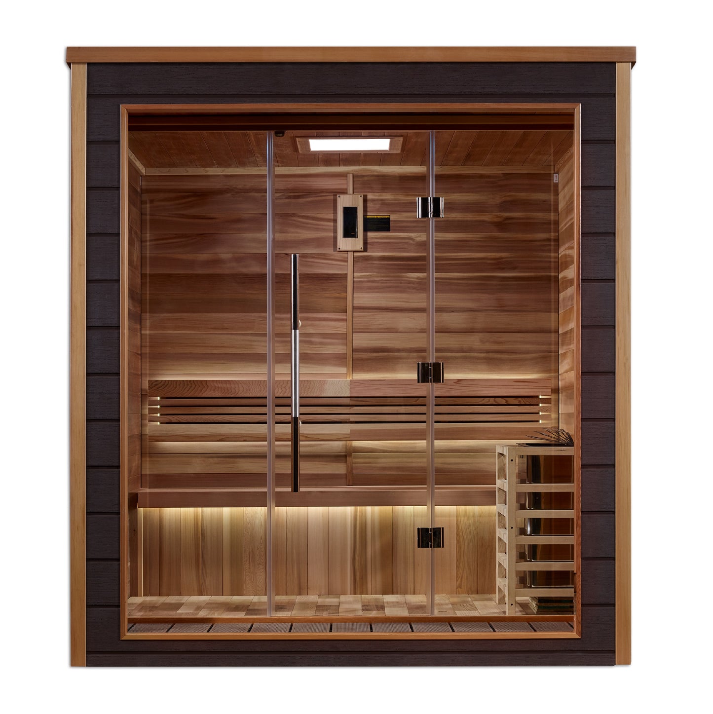 Golden Designs Drammen 3-Person Outdoor Traditional Sauna alternate product view 4