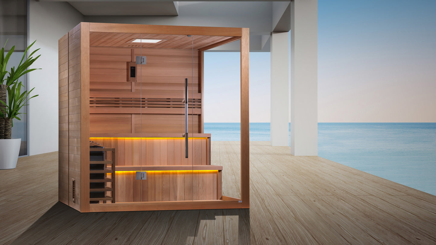 Golden Designs Kuusamo 6-Person Traditional Sauna alternate product view 5