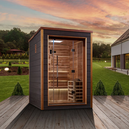 Golden Designs Narvik 2-Person Outdoor Traditional Sauna alternate product view 5