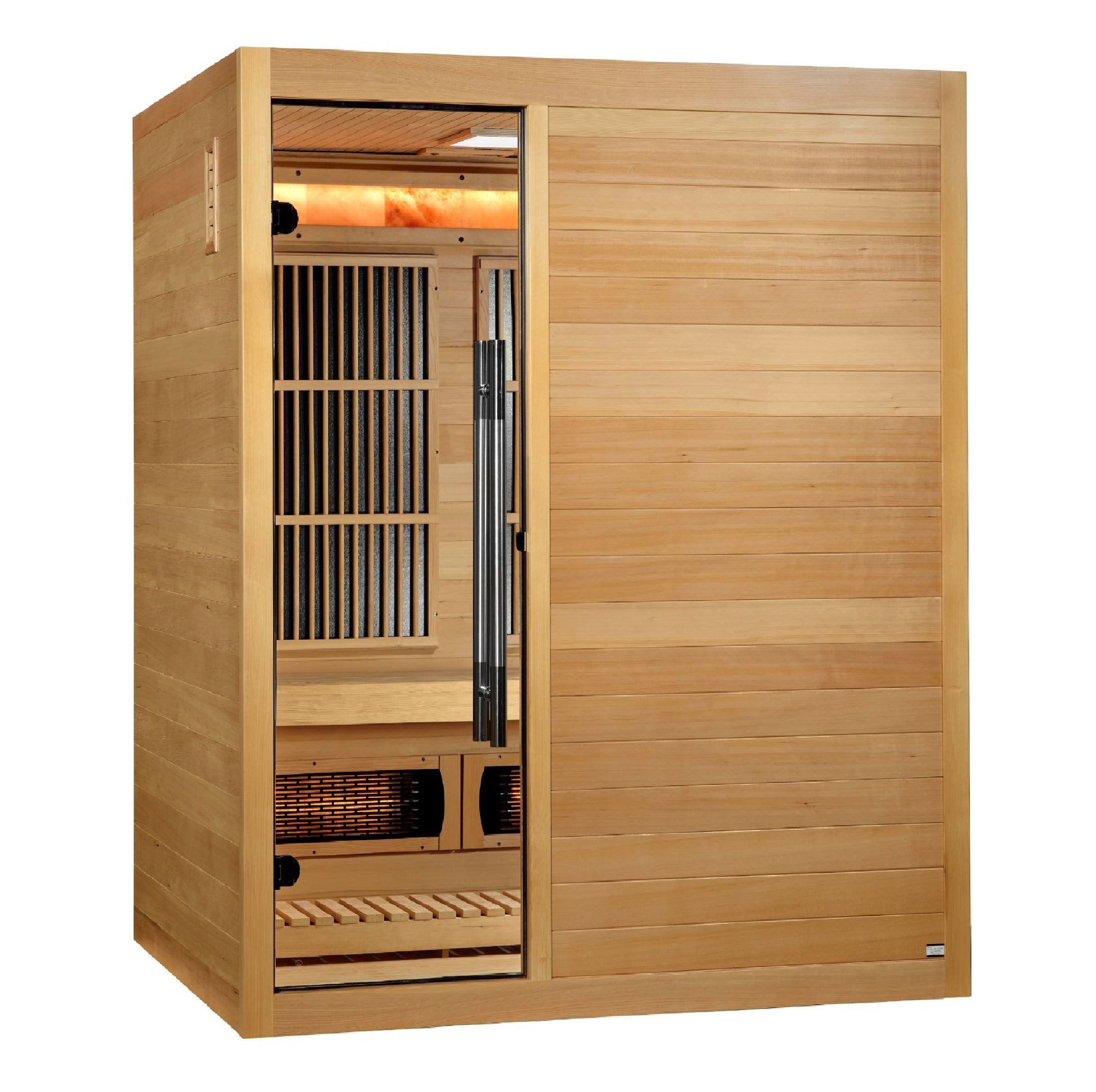 Golden Designs Soria 3-Person Indoor Near-Zero EMF Hybrid Sauna alternate product view 5