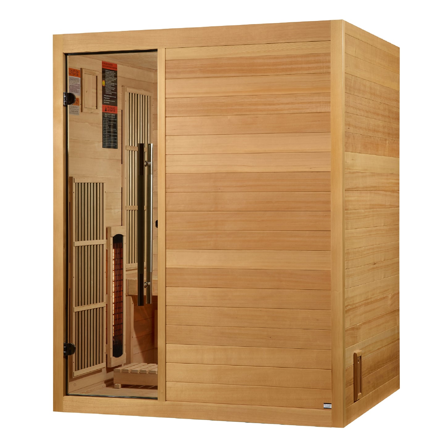 Golden Designs Soria 3-Person Indoor Near-Zero EMF Hybrid Sauna alternate product view 6