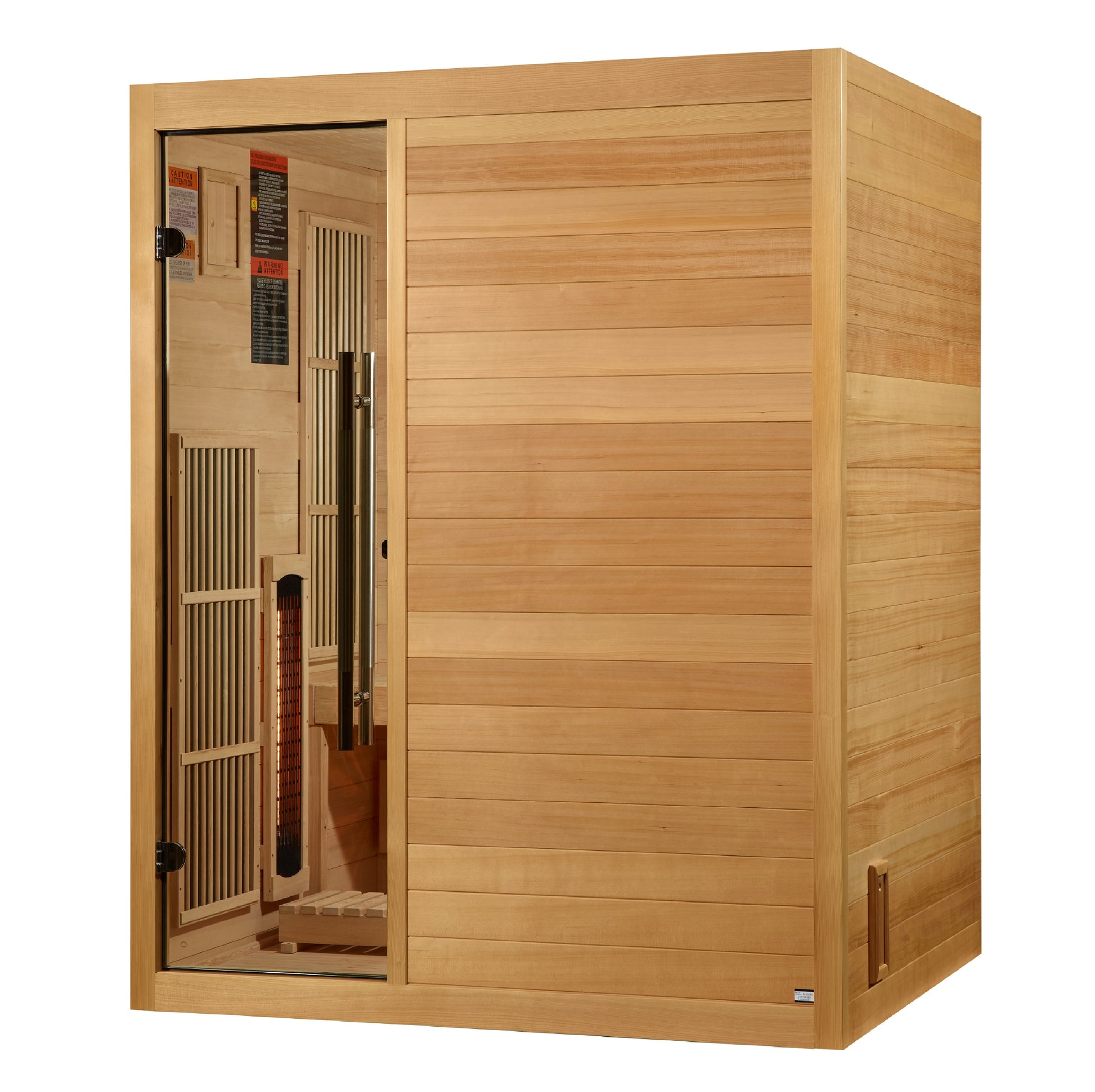 Golden Designs Soria 3-Person Indoor Near-Zero EMF Hybrid Sauna alternate product view 6
