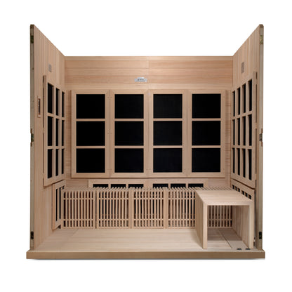 Golden Designs Catalonia 6+ Person Near-Zero EMF FAR Infrared Sauna – product image 5 of 10