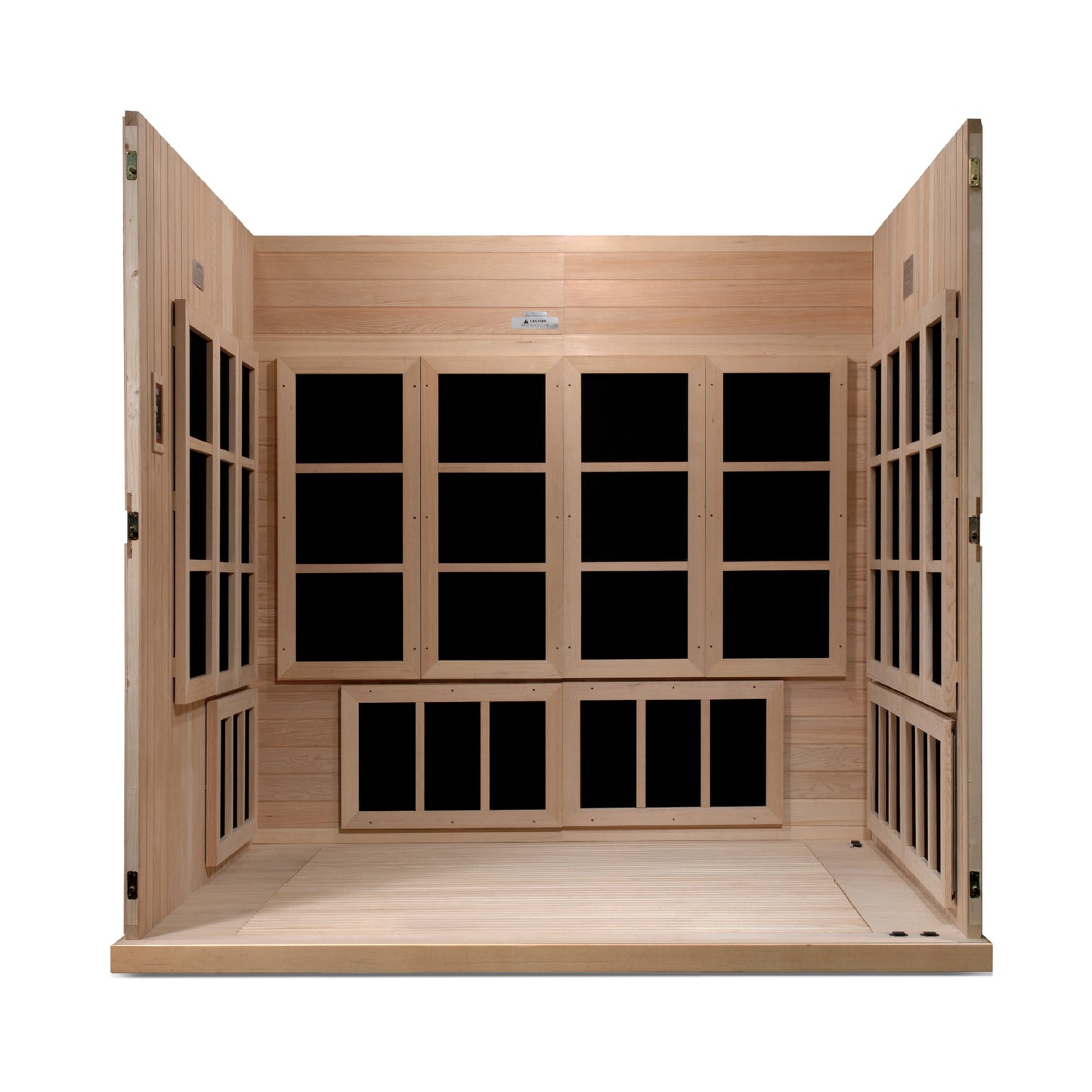 Golden Designs Catalonia 6+ Person Near-Zero EMF FAR Infrared Sauna – product image 6 of 10