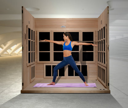 Golden Designs Catalonia 6+ Person Near-Zero EMF FAR Infrared Sauna – product image 10 of 10