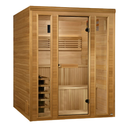 Golden Designs Engelberg 6-Person Traditional Sauna – product view 2