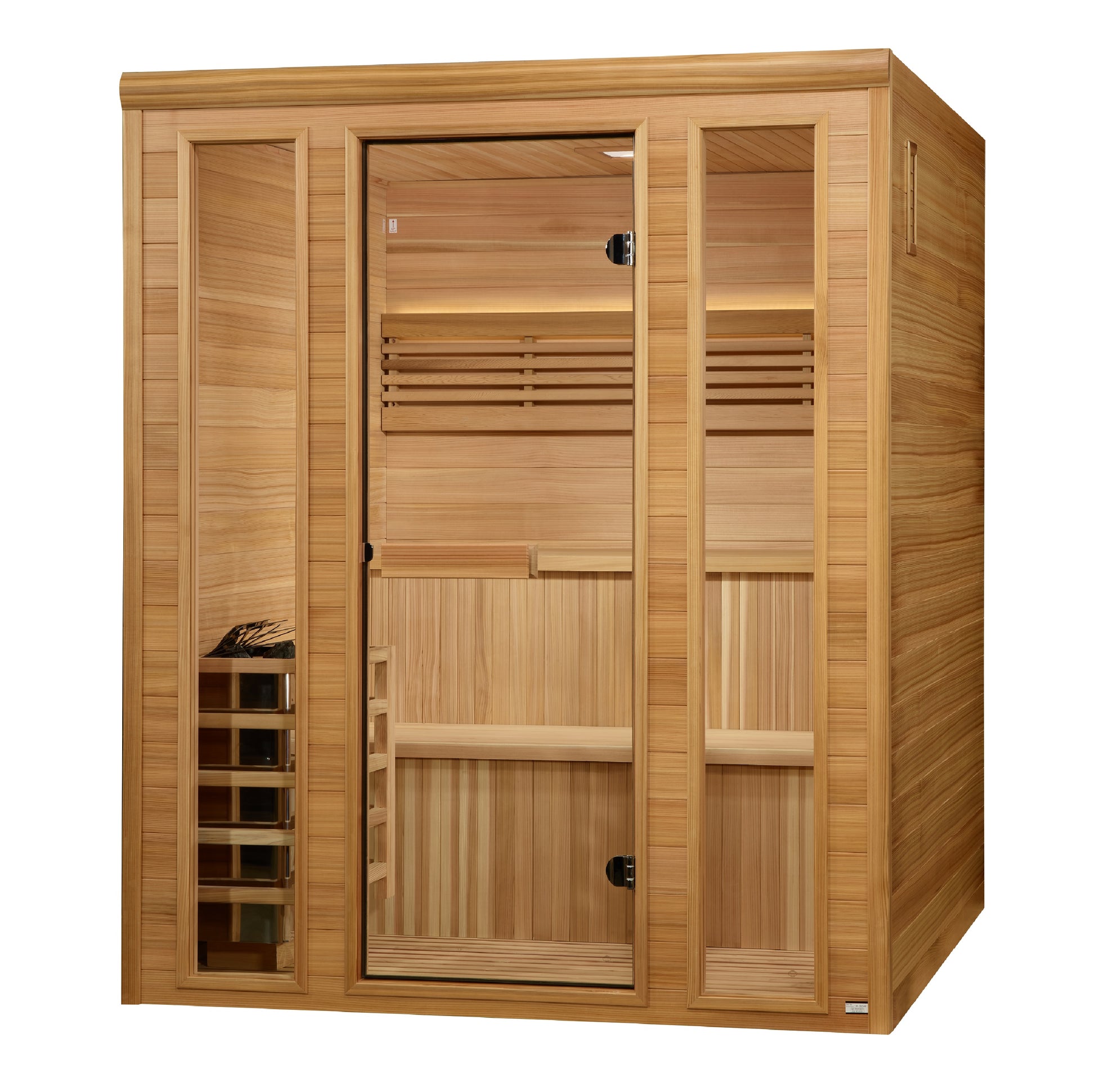 Golden Designs Engelberg 6-Person Traditional Sauna – product view 3