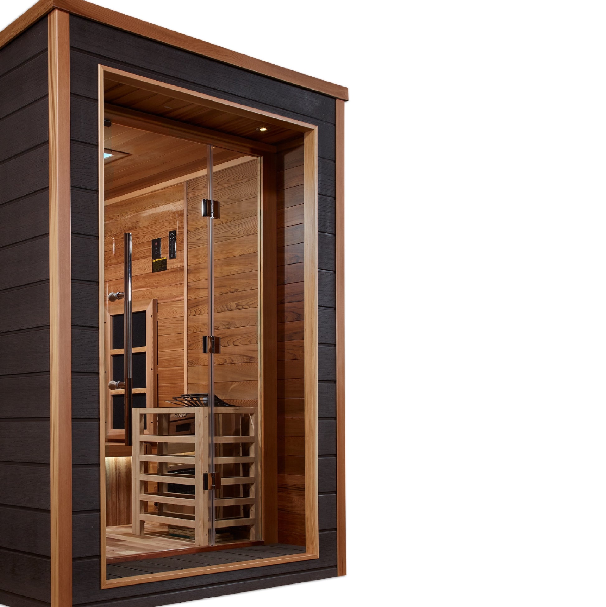 Golden Designs Karlstad 6-Person Outdoor Near-Zero EMF Hybrid Sauna alternate product view 4