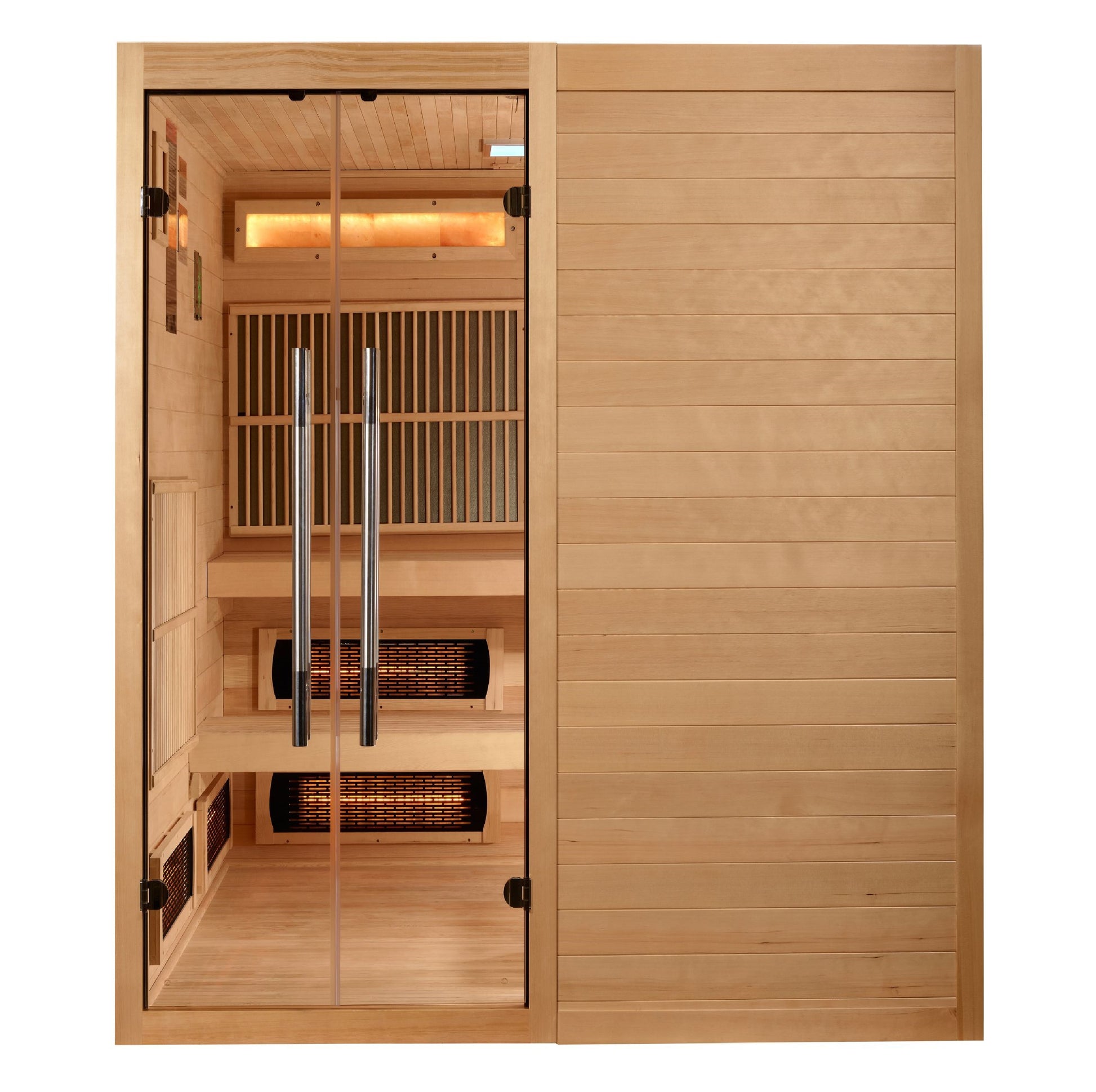 Golden Designs Toledo 6+ Person Near-Zero EMF Hybrid Sauna – product image 3 of 12