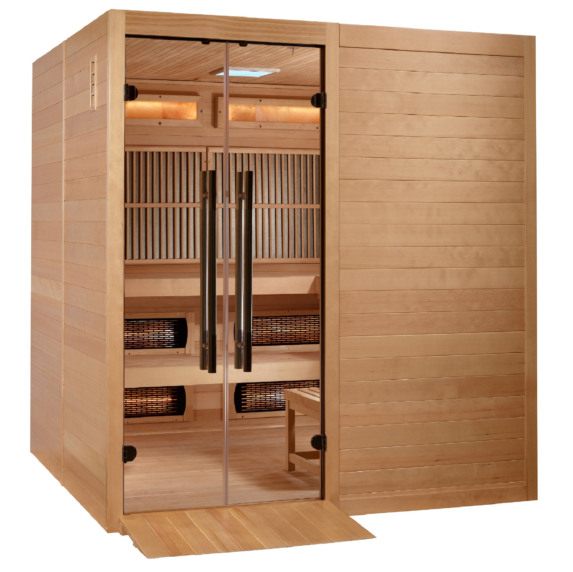 Golden Designs Toledo 6+ Person Near-Zero EMF Hybrid Sauna – product image 5 of 12