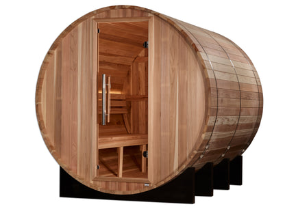 Golden Designs Klosters 6-Person Barrel Outdoor Traditional Sauna – product view 3