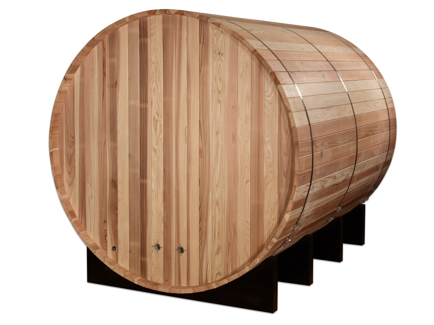 Golden Designs Klosters 6-Person Barrel Outdoor Traditional Sauna – product view 4