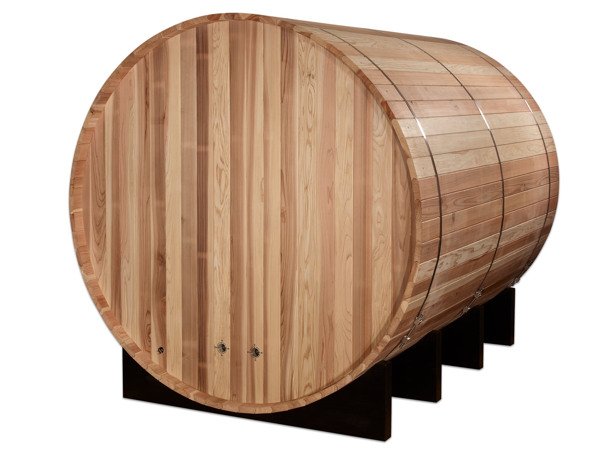 Golden Designs Klosters 6-Person Barrel Outdoor Traditional Sauna – product view 4